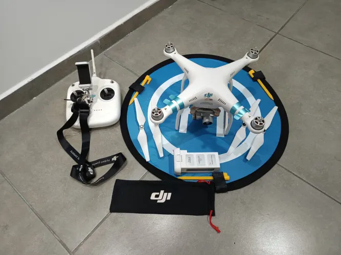 Drone DJI Phantom 3 Advanced - Completo - Excelente Estado