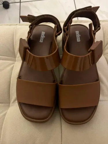 Sandália Melissa Kick Off Sandal Marrom (Tamanho 36)