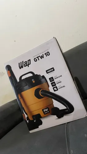 Aspirador de Pó e Água WAP GTW 10 1400W de Potência com Bocal de Sopro