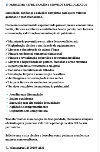 Serviços 24 Horas 