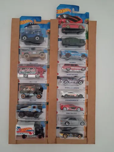 Mini coleção Hotwheels