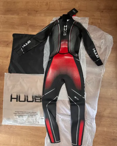 Roupa Neoprene HUUB Brownlee Agilis Wetsuit Natação Triathlon - Tam. L