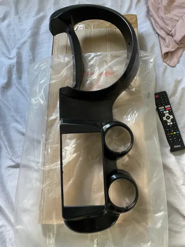 Moldura central Fiat Uno Way para kit multimídia