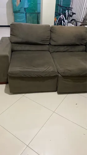 Sofá marrom 