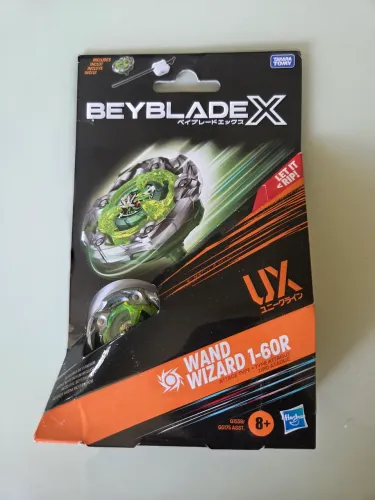Wizard Rod 1-60R Beyblade X Hasbro importado Eand Wizard lacrado novo Rush bit