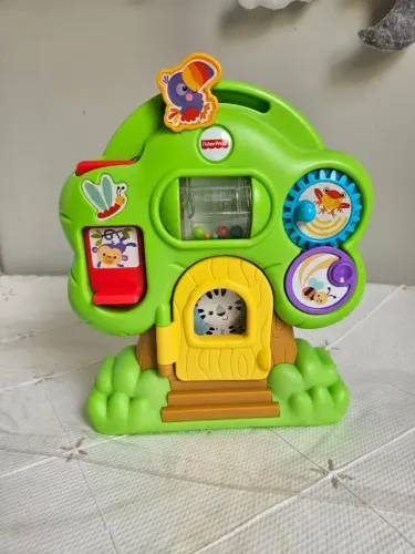 Brinquedo árvore sons divertidos para bebês - Fisher Price - Em excelente estado 