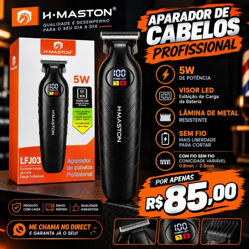 BARBEADOR HMASTON TOP DE LINHA