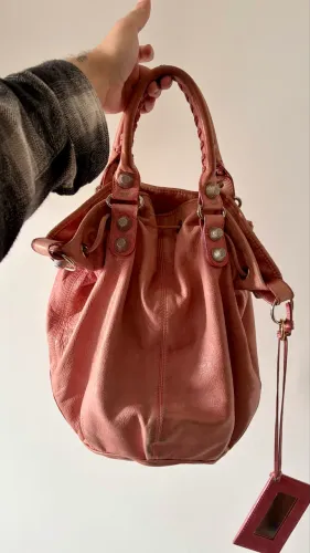 Bolsa Balenciaga Pompom Rosa Original
