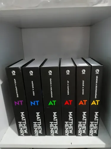 Comentário Bíblico Matthew Henry Nova Edição Obra Original 6 Vol. Capa Dura