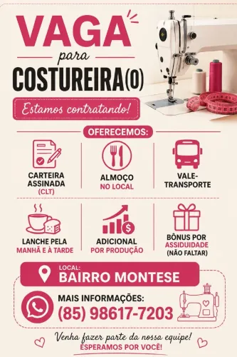 Oportunidade de emprego