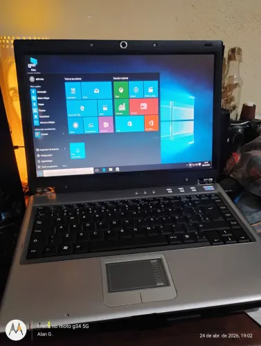Notebook positivo ( funcionando ) com Win 10 detalhes ! 