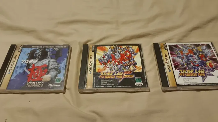 Jogos Sega Saturn originais importados do Japão