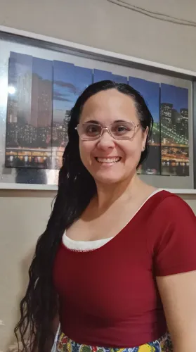 Trabalho como cuidadora.