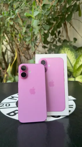 IPHONE 16 ROSA - 100% bateria garantia ate 02/27