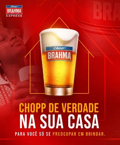 CHOPP BRAHMA - DELIVERY EM CASA 