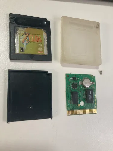 Jogo original Salvando GBC The Legend of Zelda Links Awakening DX (Envio OLX PAY)