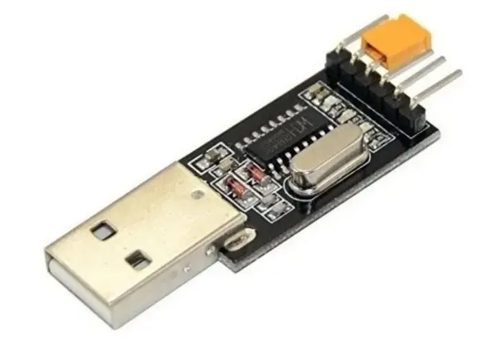 Conversor Usb Serial Ttl Ch340g 3.3 Ou 5v Automação  Automação Robótica COD-AM630 