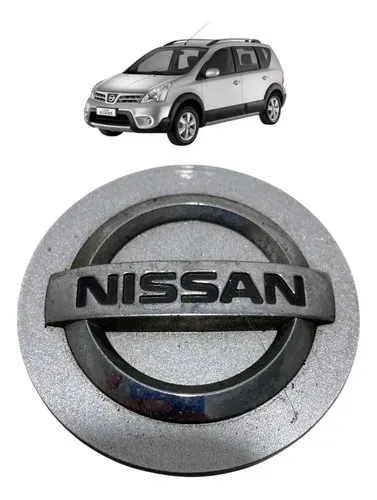 Calotinha Central Aro Nissan Livina 2014  40342zw40a Prateado