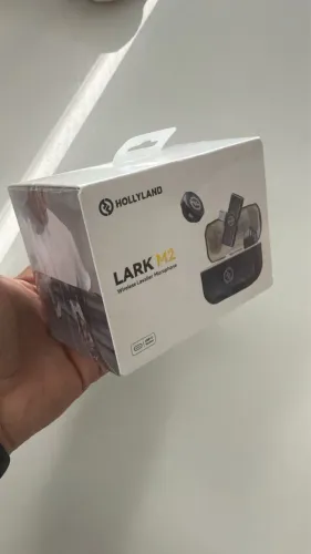 Microfone de Lapela Sem Fio Hollyland LARK M2 USB-C Novo