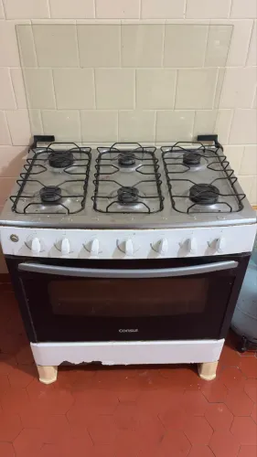 Fogão Consul 6 Bocas - Funcionando Perfeitamente