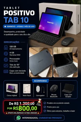 Tablet Tab10 Positivo 128GB