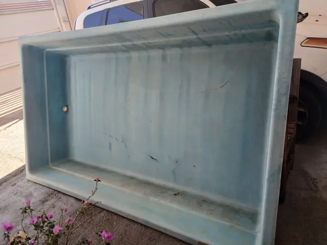Piscina Fibra 3000 litros, leia descrição!