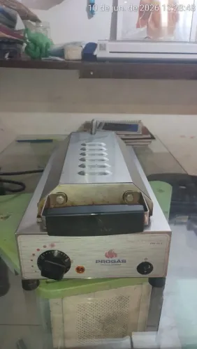 Máquina de crepe industrial
