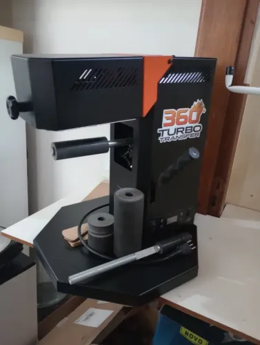 Máquina para personalização Transfer giro 360 Turbo