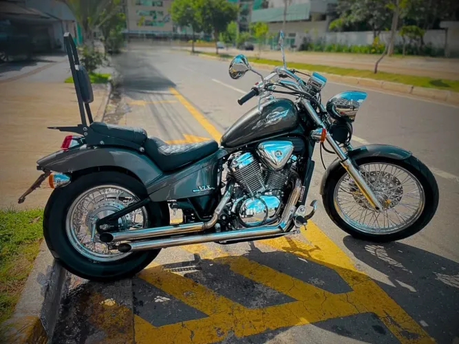 Honda Shadow VT 600 2002 ? Clássica, Impecável e Pronta Para Rodar