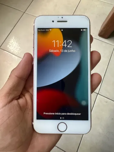 iPhone 7 rose 128gb seminovo