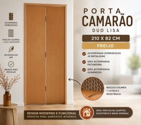 Porta camarão em madeira nova