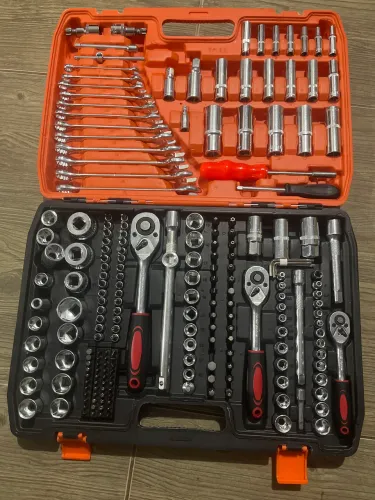 Maleta de Ferramentas 216 pçs uso profissional 