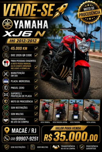 Vendo XJ6N 2012/2012
