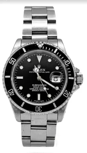 Rolex Submariner Date 16610 40mm 1997 Leia Anuncio