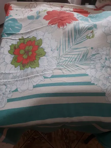 2 colchas de cama algodão  de casal usadas 