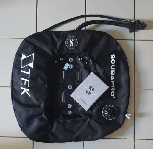 Colete ASA para mergulho técnico Scubapro X-TEK 60lb! Mais conforto e segurança para dupla