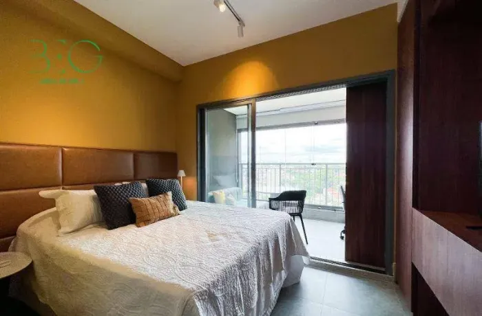 Studio com 1 dormitório para alugar, 28 m² por R$ 3.854/mês - Vila Clementino - São Paulo/
