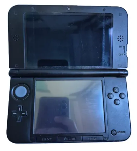Nintendo 3ds Xl Azul E Preto 32gb Completo Jogos Leia