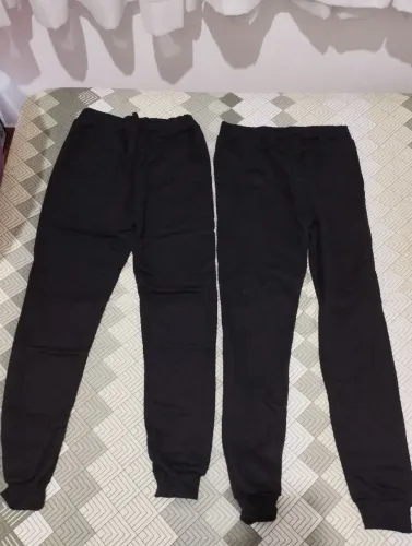 2 Calças Jogger Masculina Preta Nova Tamanho M Promoção