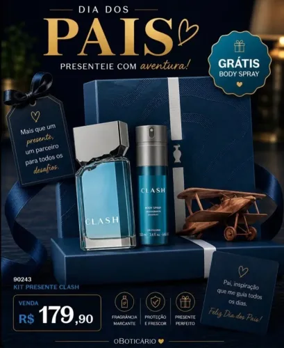 Presente para o dia dos pais apartir de R$179,90