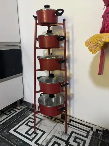 Jogo de Panelas em alumínio. Beleza e eficiência na sua cozinha.