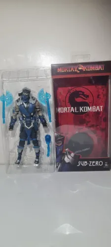 Boneco Articulado Sub Zero Mortal Kombat