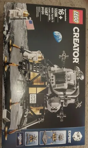Lego10266 Apolo 11 nasa lunar land Lacrado
