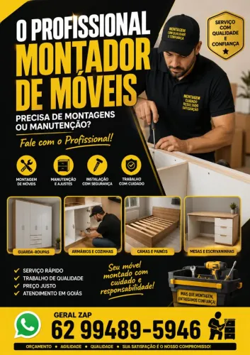 Montado de moveis 