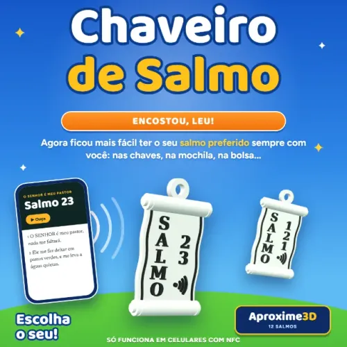 Chaveiro de Salmo - Inteligente