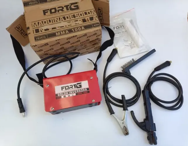 Inversora de Solda MMA 100A - FortG FG4010 - Envio OLX Pay