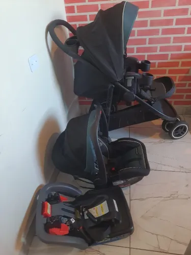 Carrinho + Bebê conforto Graco 3 lite xt