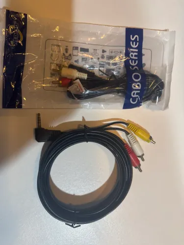 2 Cabos P2 para RCA