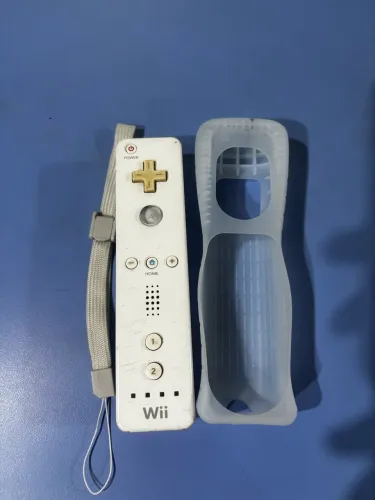 Controle Remote Wii e Wii U Branco Original com Defeito