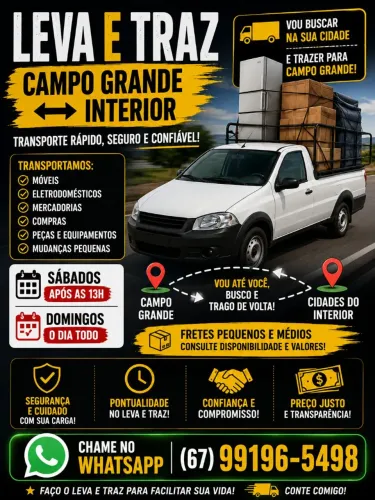 Fretes e leva e traz
